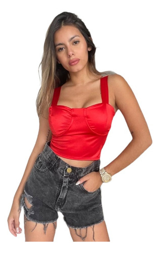 Short Jean Mujer Rigido Desflecado Tiro Alto Talle 38 A 46