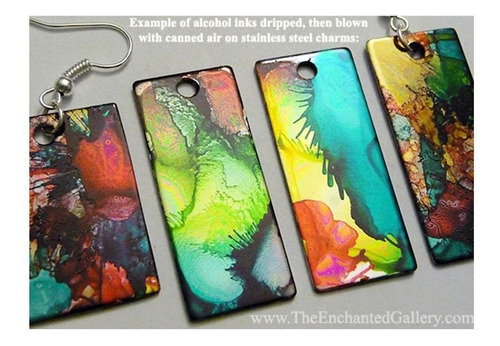 Pintura Al Alcohol Tim Holtz Rosa 1 Tinta Arte Vidrio Papel