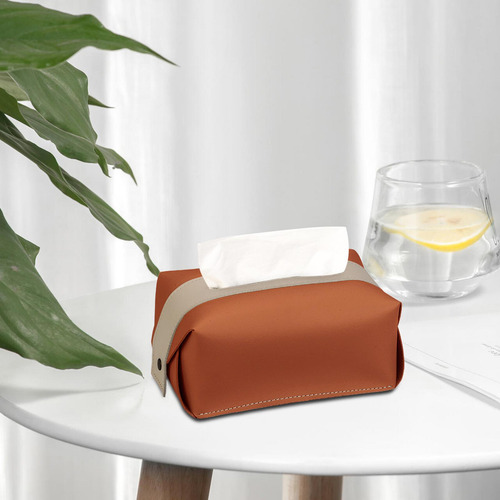 3 Caja De Almacenamiento De Servilletas De Bolsa De Tejido