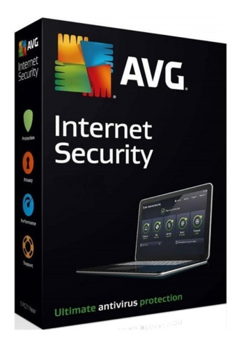 Avg Internet Security 5 Users 1 Año 