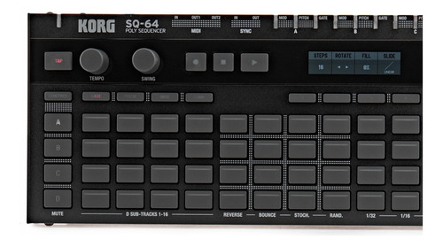 Secuenciador Polifónico Korg Sq-64 Controlador 64 Step