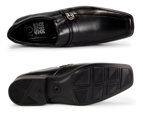 Imagem 5 de 5 de Sapato Social Masculino Jota Pe 71727 Couro Pelica