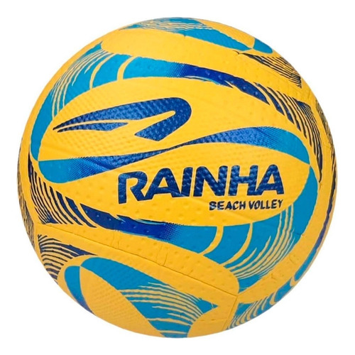 Bola Rainha Beach Volley Unissex - Amarelo E Azul