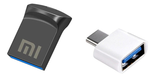 Mini Memoria Usb 2tb Alta Velocidad 3.0 + Adaptador Tipo-c 