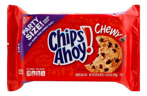 Chips Ahoy! Galletas Suaves 737grs 2pack