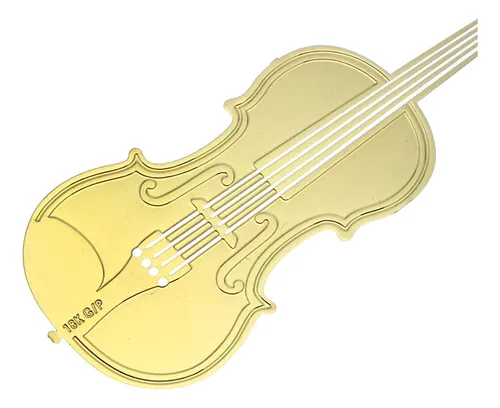 Marca Páginas Violin Revista Música Libro Agenda Notas Papel