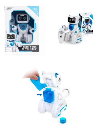 Robot Interactivo Programable Funciona Con Agua Original 