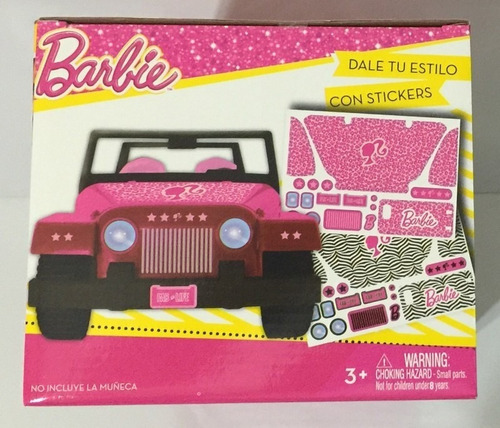 Barbie Auto Jeep Safari Fun Juguetería El Pehuén