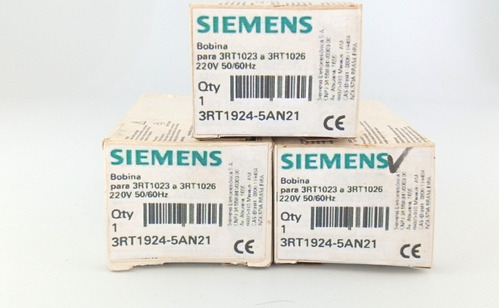 Siemens Bobina Magnética Para Contactores Tamaño S0  220 Vca
