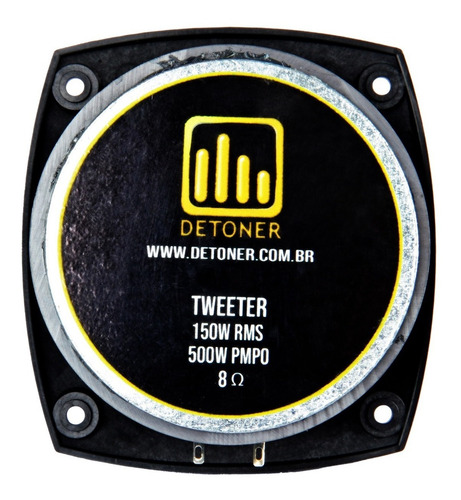 Imagem 3 de 3 de Super Tweeter Detoner 150wrms Tuiter Tuiti Twiter