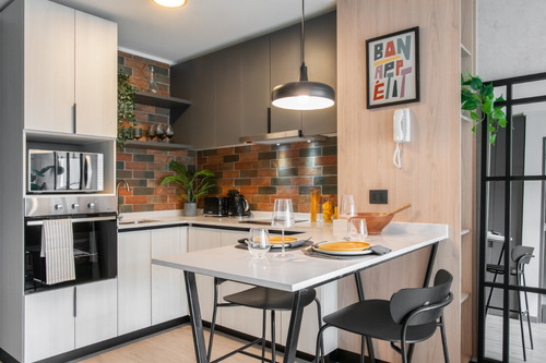 Dpto Nuevo 1d1b, Metro Santa Ana. Edificio Multifamily