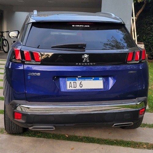 Peugeot 3008 2019 Gt Line Azul 45000km 1er Dueño Tiptronic