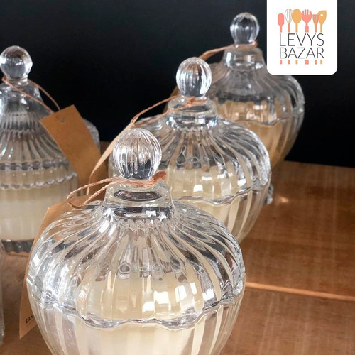 Imagen 10 de 10 de 40 Carameleras Bombonera Frascos Souvenir Vidrio Apto Velas