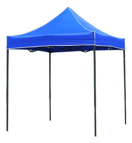 Carpa Toldo 3x3 Metros Impermeable Plegable Exteriores Azul