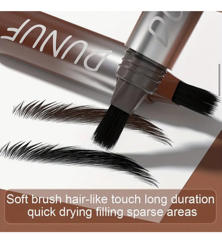 Brocha Y Tinta Para Ceja Impermeable Brush And Dip