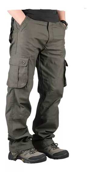 Pantalon Cargo Gabardina Premium Full Hard Work