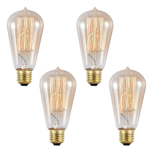 ~? St58 Vintage Edison Bombilla E26 40w Bombillas Incandesce