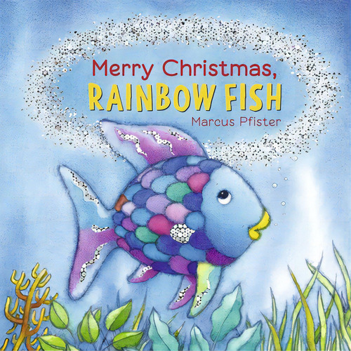 Merry Christmas, Rainbow Fish, De Pfister, Marcus. Editorial Northsouth Books, Tapa Dura En Inglés