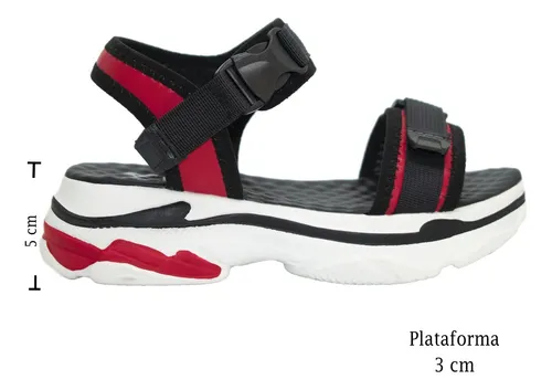 Sandalias base deportiva sale
