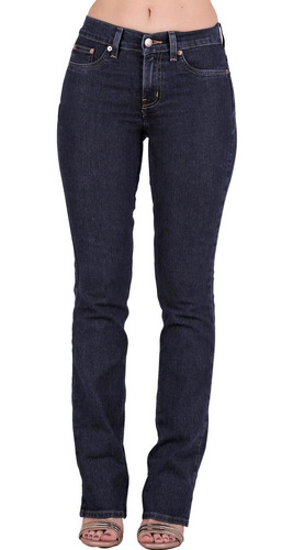 Jeans Básico Mujer Oggi Negro 59104038 Mezclilla Stretch Yes