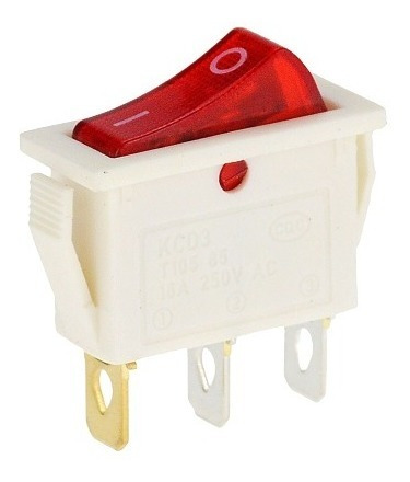 Switch Interruptor On/off Led 20a 125v 3pin 2 Unidades