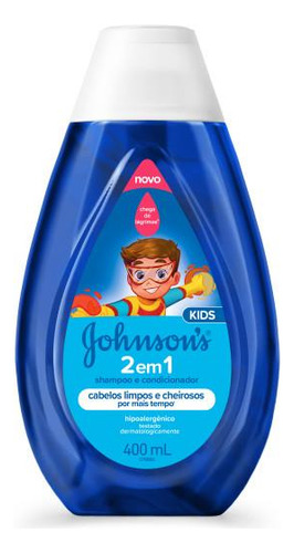 Kit Com 2 Shampoo E Condicionador Johnson's Baby 2em1 400ml