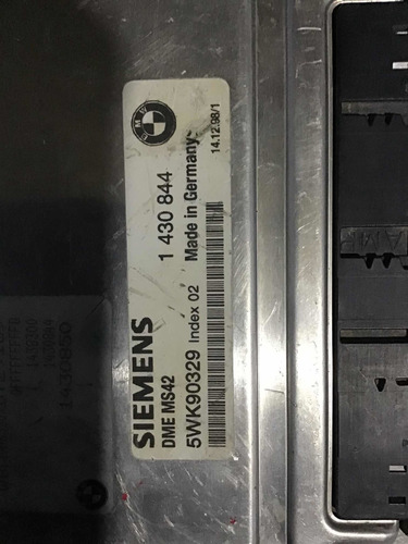 Computadora Ecu Motor Bmw 528i 2002. 5wk90329. 1 430 844 (Usado)