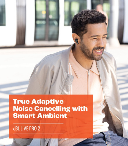 Auriculares Jbl Live Pro 2 True Adaptive Con Cancelación De
