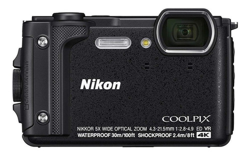  Camara Nikon Coolpix W300 Compacta Color Negro