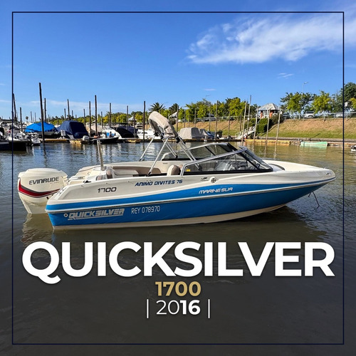 Quicksilver 1700 (2016) - Evinrude 115 (380hs)