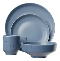 Comprar Juego De Vajilla De Cerámica De 4 Piezas American Atelier Reactive, Taza De Café, Cuencos, Platos, Apto Para Microondas Y Lavavajillas
