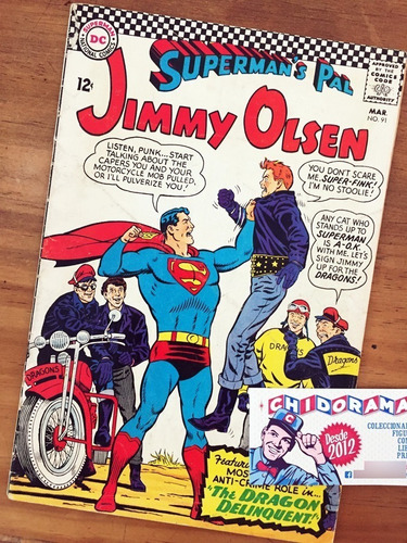 Comic - Jimmy Olsen #91 Superman
