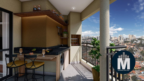 Imagem 1 de 10 de Apartamento 2 Dorms 48m² À 51m², Varanda Goumert, Vaga Coberta - Quitauna - Lm178