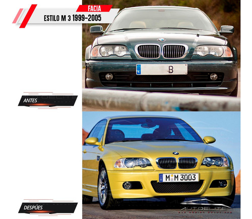 Imagen 4 de 10 de Facia Delantera Bmw Serie 3 E46 4 Ptas Tipo M3 1999-2005