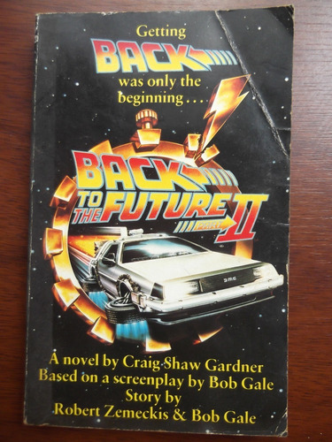 Back To The Future 2 Libro De La Pelicula En Ingles