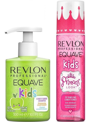 Shampoo + Acondicionador Princess Look Revlon Equave Kids