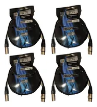 Comprar Cable Microfono Xlr Canon 3 Metro Moon Artekit Ce3cc Pack X4