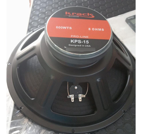 Krack Kps-15 Bocina 15 Pulgadas 600 Watts Audio Profesional