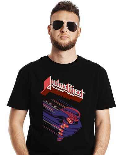 Polera Judas Priest Turbo 30 Metal Impresión Directa