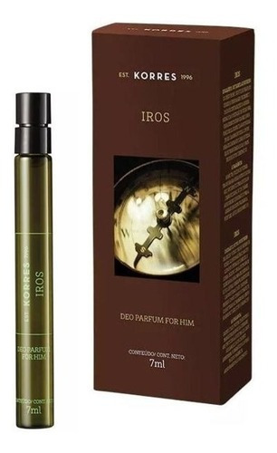 Deo Parfum Korres Iros Masculino 7ml