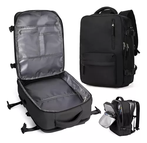 Mochila De Viaje Dune- Carry-on, Viral, Avión, Para Laptops De Hasta  15.6´´, Antirrobo, Impermeable, Bolsas Laterales Y Compartimentos  Especiales, Usb