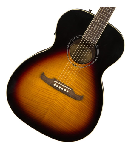 Fender Fa-235e Guitarra Acustica Concierto 2 Año Garantia 3