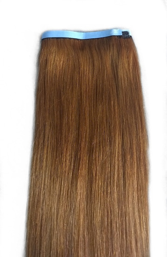 Imagem 6 de 9 de Cabelo Humano Loiro Claro Fita Adesiva 50g 70cm Mega Hair