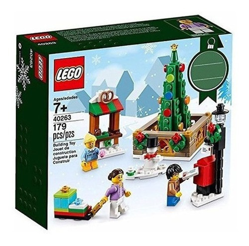 Lego Plaza De La Ciudad De Navidad