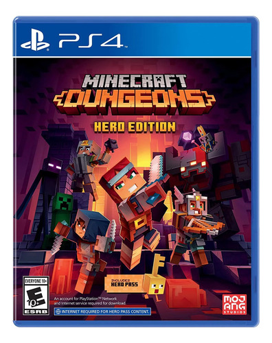 Troféu De Platina - Minecraft Dungeons - Ps4