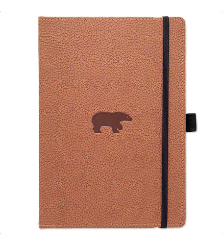 Dingbats Libreta Extra Grande Wildlife Plain, Brown Be...