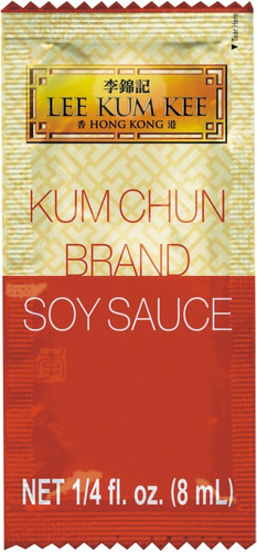 Salsa De Soya Kum Chun Original Caja 500 Sobres Soy Sauce