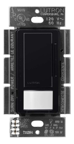 Lutron Maestro Led+ Interruptor De Atenuación Con Sensor De 