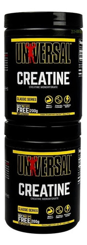 Creatina 200 + 200 Grs Universal Nutrition Monohidrato