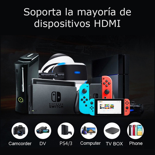 Imagen 3 de 10 de Capturadora De Video Hdmi Usb 4k 1080 60fps Fullhd Fhd 1080p